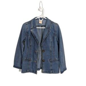 Women's Blue Jean Jacket Size S (4/6) by Faded Glory